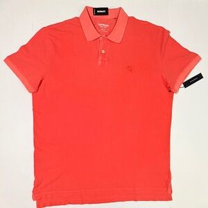 Express Men's Bold Coral Polo Shirt